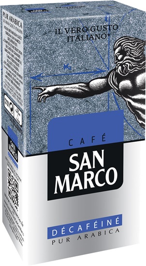 San Marco Décaféiné 250 g mletá